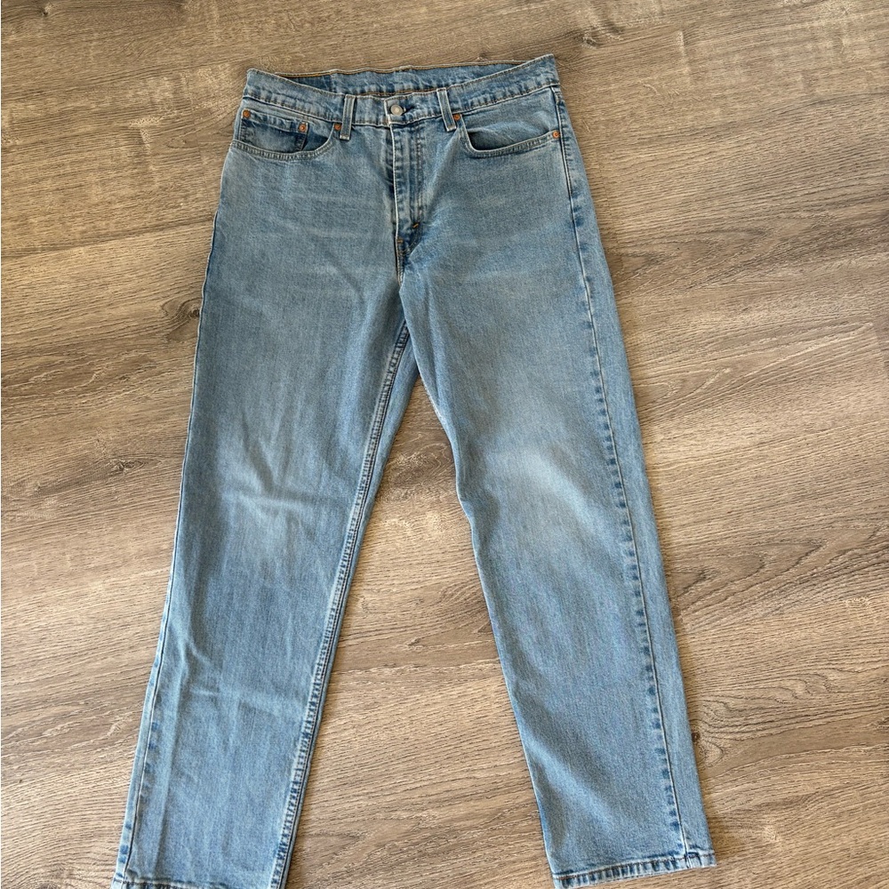 Men’s Levi's Blue Straight-Leg Jeans Classic Style